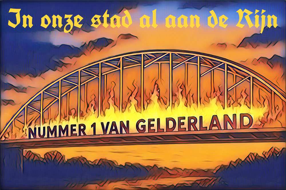 stickers Nummer 1 van Gelderland